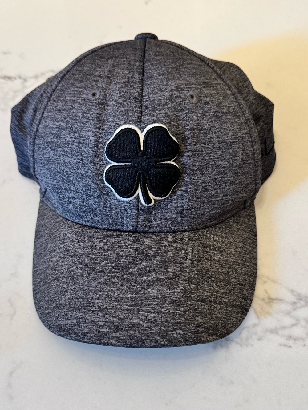 Black Clover brand -Live Lucky- Heather Gray  Cap
